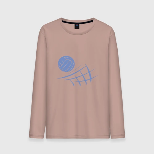 Мужской лонгслив хлопок Volleyball Block