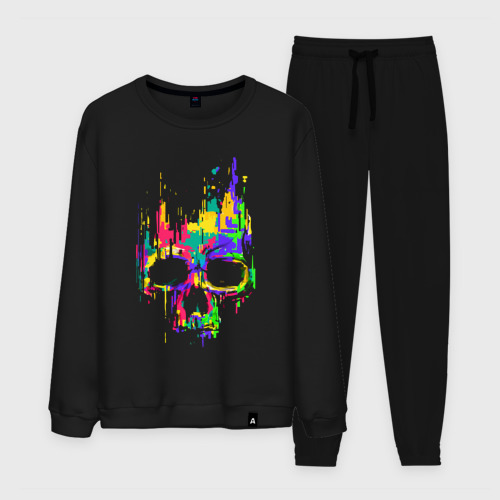 Мужской костюм хлопок Color skull Neon Vanguard