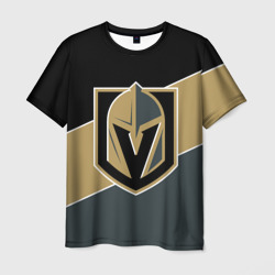 Мужская футболка 3D Vegas Golden Knights, Вегас Голден Найтс