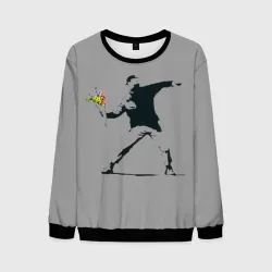 Мужской свитшот 3D Flower thrower