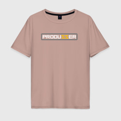 Мужская футболка хлопок Oversize Produzzer