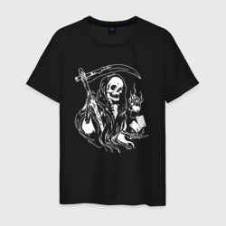 Мужская футболка хлопок Игра со смертью