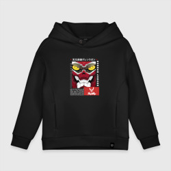 Детское худи Oversize хлопок Gurren Lagann face