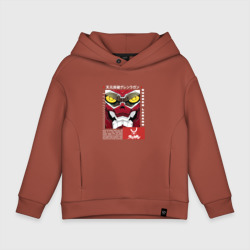 Детское худи Oversize хлопок Gurren Lagann face