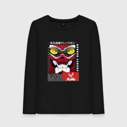 Женский лонгслив хлопок Gurren Lagann face