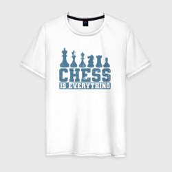 Шахматы это все – Мужская футболка хлопок с принтом купить со скидкой в -20%
