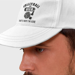 Бейсболка Volleyball & Beer