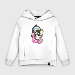Детское худи Oversize хлопок Toca Boca девочка геймер