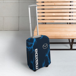 Чехол для чемодана 3D Mazda Молнии - фото 2