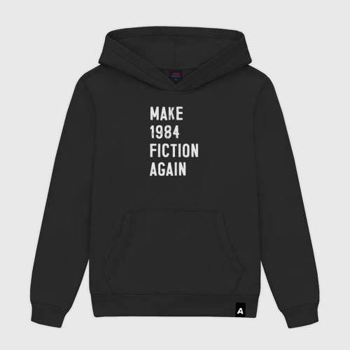 Мужская толстовка хлопок Make 1984 Fiction again