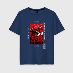 Женская футболка хлопок Oversize Бригада Гуренн