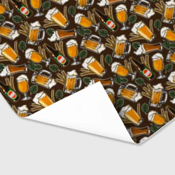 Бумага для упаковки 3D Хмель и Пиво - фото 2