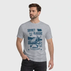 Мужская футболка хлопок Soviet classic planes: An-2 - фото 2