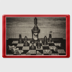 Магнит 45*70 Старинные шахматы