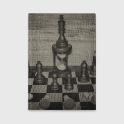 Обложка для автодокументов Старинные шахматы
