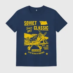Мужская футболка хлопок Soviet classic planes: An-2 2