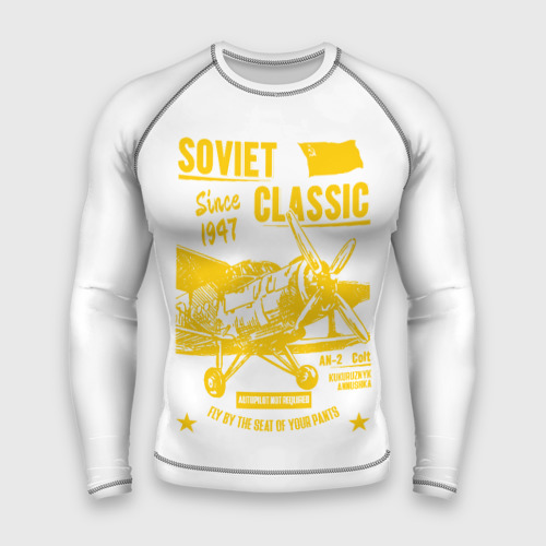 Мужской рашгард 3D Soviets classic planes: An-2, цвет 3D печать