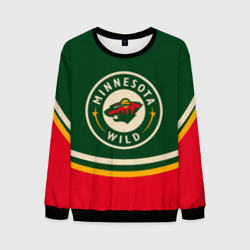 Мужской свитшот 3D Minnesota Wild Миннесота Уайлд НХЛ