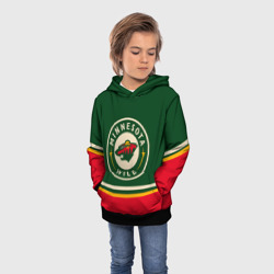 Детская толстовка 3D Minnesota Wild Миннесота Уайлд НХЛ - фото 2