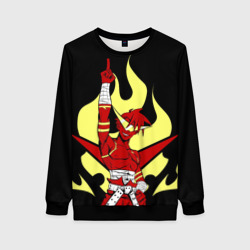 Женский свитшот 3D Великий Камия