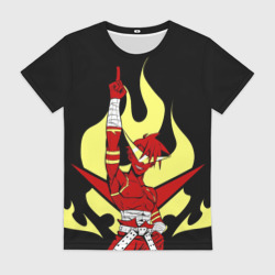 Женская футболка 3D Великий Камия