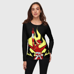 Женский лонгслив 3D Великий Камия - фото 2