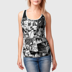 Женская майка 3D Gurren Lagann pattern - фото 2