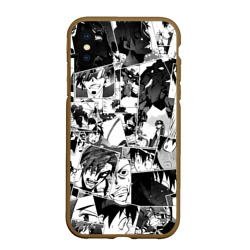 Чехол для iPhone XS Max матовый Gurren Lagann pattern