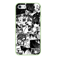 Чехол для iPhone 5/5S матовый Gurren Lagann pattern