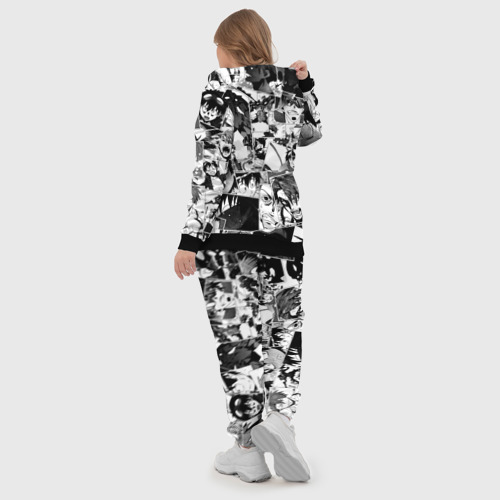 Женский костюм 3D Gurren Lagann pattern, цвет черный - фото 6