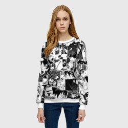 Женский свитшот 3D Gurren Lagann pattern - фото 2