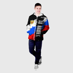 Мужская куртка 3D За наших герб России - фото 2