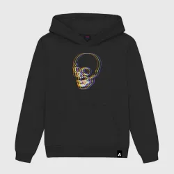 Мужская толстовка хлопок Skull Neon
