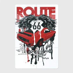 Магнитный плакат 2Х3 Ford Route 66