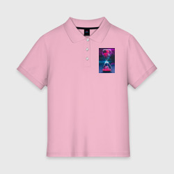 Женское поло хлопок Песочные Часики