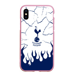 Чехол для iPhone XS Max матовый Tottenham Hotspur Тоттенхэм Хотспур