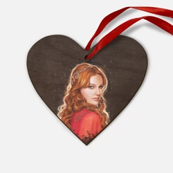 Деревянная игрушка Сердце Хасеки Хюррем Султан