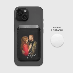 Картхолдер Magsafe магнитный Сулейман и Хюррем Султан - фото 2