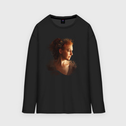 Женский лонгслив oversize хлопок Hurrem Haseki Sultan