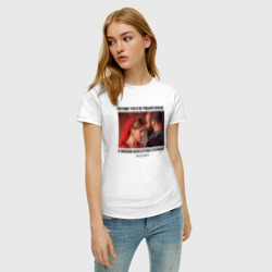 Женская футболка хлопок Законная жена Султана - фото 2
