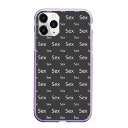 Чехол для iPhone 11 Pro матовый Sex-Секс-Sex
