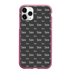 Чехол для iPhone 11 Pro Max матовый Sex-Секс-Sex
