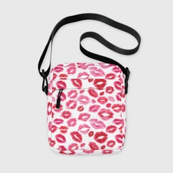 Сумка через плечо 3D Поцелуи Губы