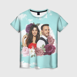 Женская футболка 3D Эда Йылдыз и Серкан Болат