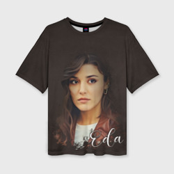 Женская футболка oversize 3D Eda Yildiz