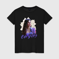 Женская футболка хлопок Eda Yildiz Sen Cal Kapmi