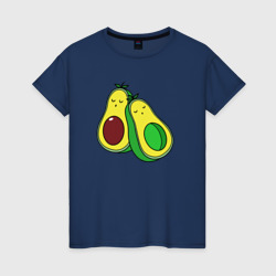 Авокадо Love Dream – Женская футболка хлопок с принтом купить со скидкой в -20%