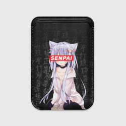 Картхолдер Magsafe магнитный Senpai Anime Неко тян