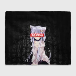 Плед 3D Senpai Anime Неко тян