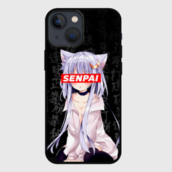 Чехол для iPhone 13 mini Senpai Anime Неко тян